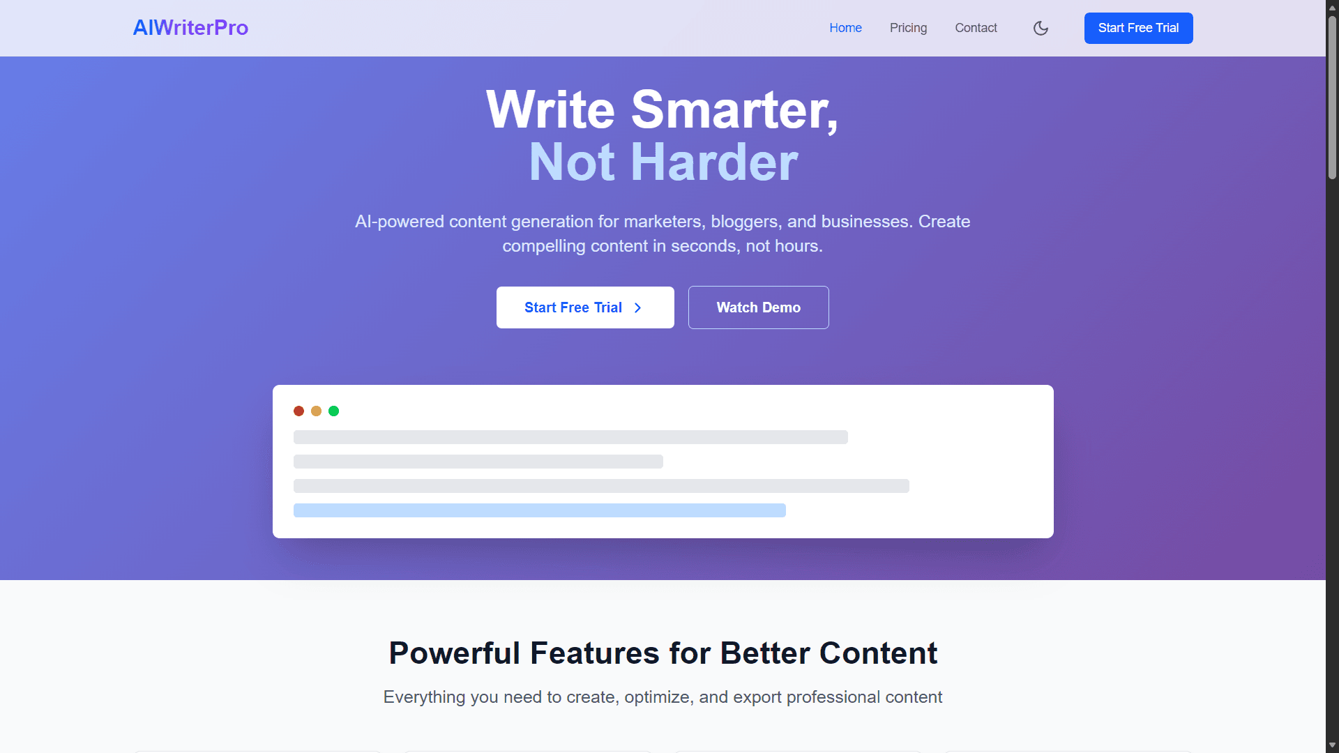 AI Writer Pro